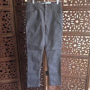 Kids Charcoal Formal Trousers